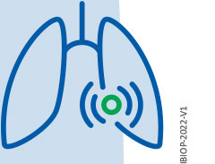 Lungs area icon